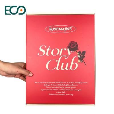 China Red Matte Corrugated Mailer Box Printing Gift Paper Packaging Large Big Shipping Boxes for sale