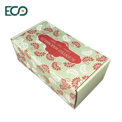 China Medium Eco Friendly Matte Corrugated Mailer Box Color Light Green Mailing Boxes for sale