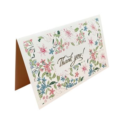 中国 Deck Game Recycled Paper Card Gold Stamping Thank You Paper Card With Logo Printing 販売のため