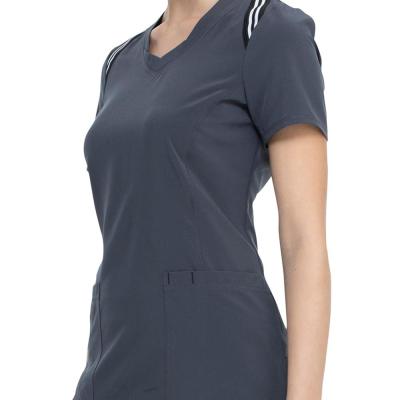 China Wholesale Custom Women Breathable Scrub Joggers Stretch Scrub Medical Tops Scrub Suit Uniform for sale