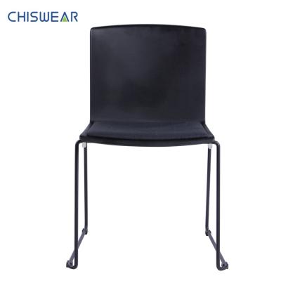 China (Size)Chiswear Cheapest Modern Adjustable Ergonomic Office Chair Without Wheel PP Back for sale