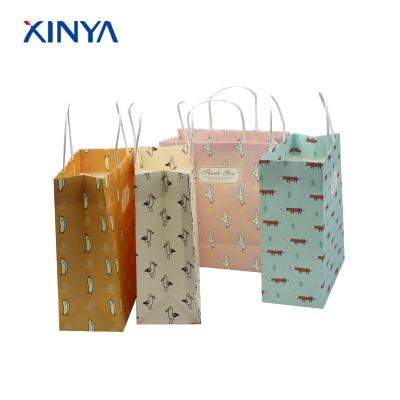 China Unique Gift Paper Bag From China Security Kraft Paper Manufactures for sale