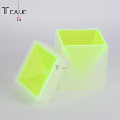 China Living Room Minimalist Creative Fluorescent Table Decoration Box Factory Direct Selling Acrylic Ornaments for sale