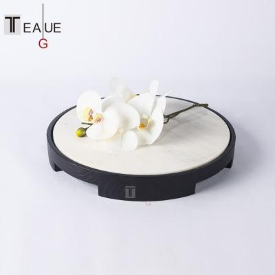 China Wholesale Minimalist Coffee Dining Table Study Living Room Acrylic Wooden Soft Opens Home Ornaments for sale