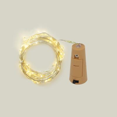 China AUR-PSD Hot Selling Wine Bottle Led Light Cork With Mini Battery For Holiday Decoration for sale