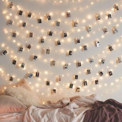 China Hotel Clip Lights Led Decorative Christmas String Lights for Photo Lighting, Weddings, Garden Party, Christmas for sale