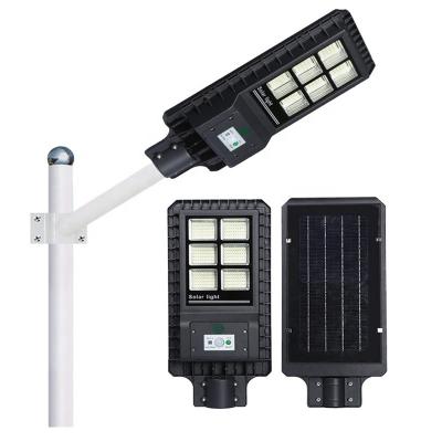 China ROUTE 60/120/180W Outdoor Solar Street Light Integrated Solar LED Light High Lumen PIR Motion Sensor Remote Controlled for sale