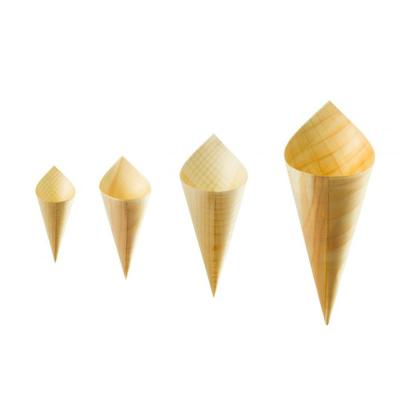 China Eco - Friendly Sustainable Sushi Food Chip Cones Ice Cream Cones for sale