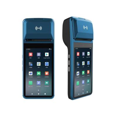 China H8 SDK 11 Position System Android Handheld Terminal With Built-in 5.0 Inch Touch Screen Printer for sale