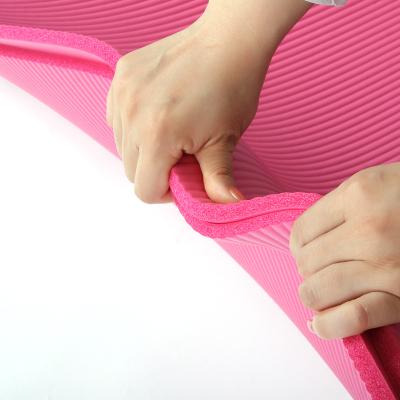 China Yoga Exercises Waterproof Anti-Slip NBR Yoga Mat Gym Mat for sale