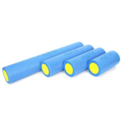 China Yoga Exercises PE Yoga Foam Roller Solid High Density Colorful Fitness Exercise Yoga Spine Muscle Massage for sale