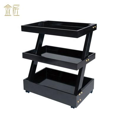 China Traditional high quality professional makeup trolley wooden tool case for sale