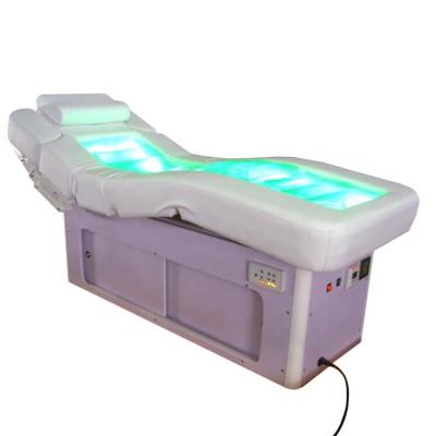 China Modern luxury water spa bed with colorful light for sale