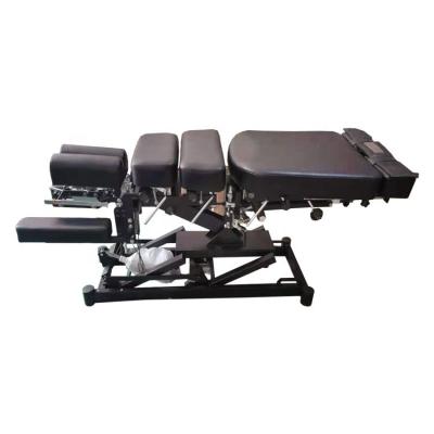 China Modern electric lumbar traction table and decompression table lumbar traction for sale