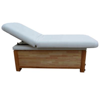 China Traditional Solid Wood Massage Table Bed With Face Hole for sale