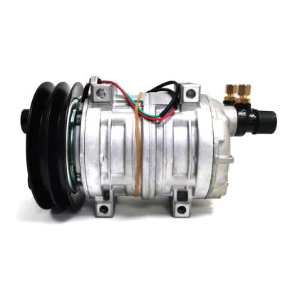 China AC Compressor TM21 24V 2B Air Conditioner Compressor For Bus Refrigerated Vehicles Agricultural Construction Machinery 310x190x212mm for sale