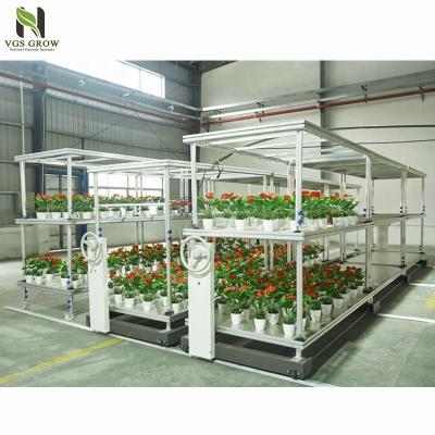 China Seed Starting Vertical Grow Rack LED Complete Growing System for sale