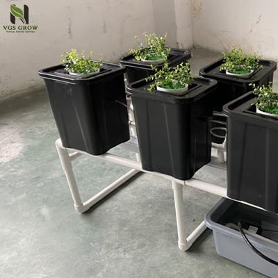 China Dutch PP Bucket Systems Indoor Planting Aeroponic Hydroponic Growing System Used for sale