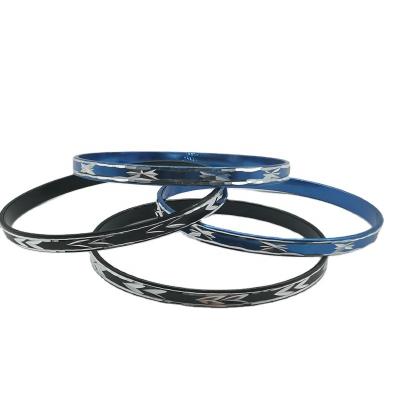 China Professional Custom Aluminum CNC Parts Manufacturers Aluminum Spinning Bracelets for sale