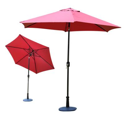 China 9 Foot Patio Umbrella Outdoor Garden Sun Furniture Custom Beach Umbrella for sale