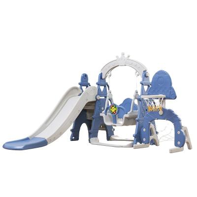 China Kinds Play Indoor Kids Plastic Slide and Swing Toys Pink Green OEM Custom Blue Kids Slides Indoor Plastic for Playground Equipment Set baby for sale