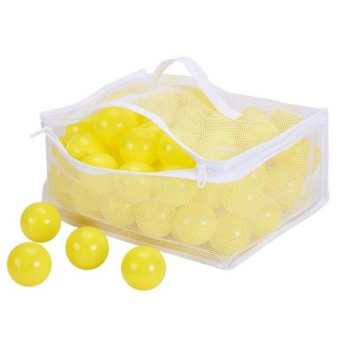 China Smooth surface and no burrs 5000 Wholesale Inflatable Kids Baby Crush Proof Plastic Round Mine Soft Pit Balls Orange for sale