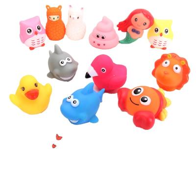 China Wholesale Water Bath Toy Amazone Baby Enamel Toy Flashing Animal Touch Luminous Bathing Toy Factory Direct Selling Bath Toy for sale