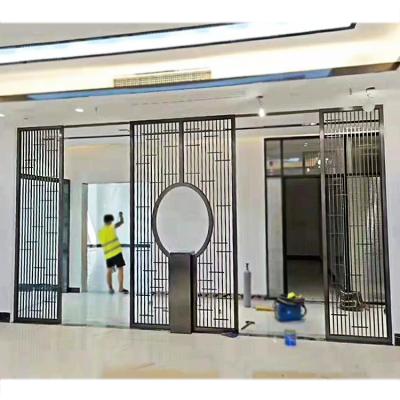 China CLASSIC Aluminum Design Metal Wall Facade Decoration Partition Screen Perforated Panel for sale