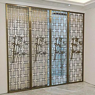 China CLASSIC Living Indoor Metal Decoration Laser Cutting Room Dividers Divides Screen for sale