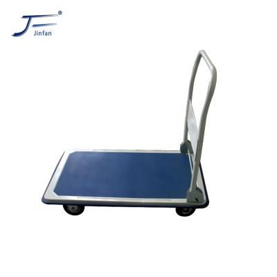 China Factory Foldable Vending Platform Steel Convertible Warehouse Transport Hand Trolley Cart Truck For Warehouse for sale