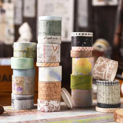 China Waterproof Overlaid Custom Make Perforated Foil Printed Washi Tape For Planner for sale