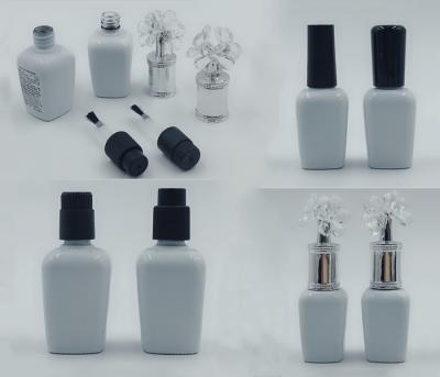 Cina piccole Gray Fingernail Polish Containers Empty bottiglie del chiodo di 5ml 10ml per il viaggio in vendita