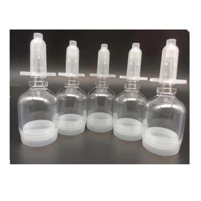 China Tincture Dropper Bottle 5ML Transparent Plastic Empty Sealed Bottle for sale