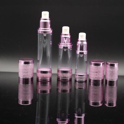 China De Verpakkende Containers 120ml 150ml van Matte Pink Airless Pump Cosmetic Te koop