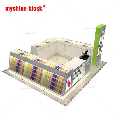 China Popular Environmentally Friendly Mobile Phone Accessories Retail Kiosk For Shopping Mall for sale