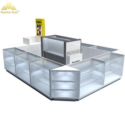 China Fashion Myshine jewelry store interior design jewelry display cabinet jewelry store counter for sale for sale