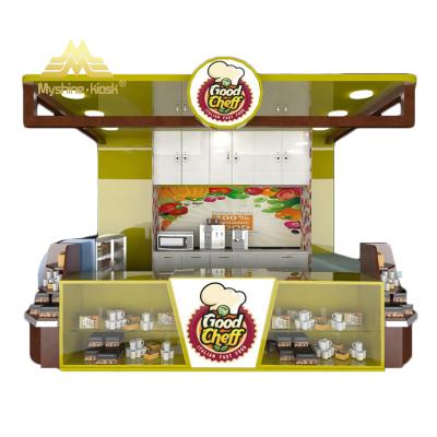 China Modern Myshine Customized Boba Tea Kiosk Juice Bar Design Fresh Fruit Juice Kiosk for sale