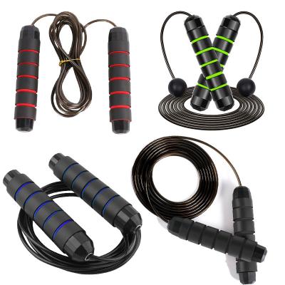 China Fast Speed ​​Weighted Jump Rope For Women And Men Adjustable Heavy Speed ​​Jump Rope Handles With Removable Weights for sale