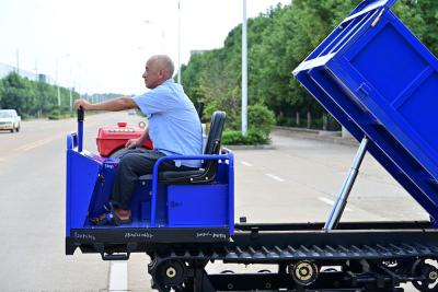 China 3000kg 20.1kw / 2600r/Min Potência do motor GF3000 Tracked Dumper Máquina de colheita de durião de alta eficiência à venda