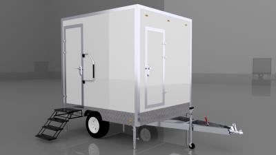 China Affordable Functional and customizable Mobile single shower Trailer Outdoor Luxury Bathroom Toilet for sale