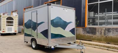 China High End Restroom Trailer Portable Camouflage  Restroom For Weddings Mobile Toilet For Wedding Site for sale