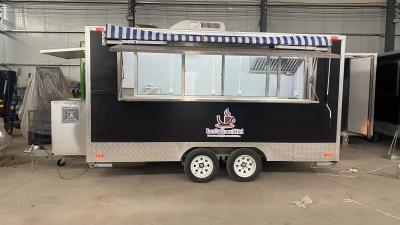 China Goedkope mobiele fastfood wagens goedkope mobiele food truck hotdog stand ijsmandje mobiele food trailer te koop Te koop