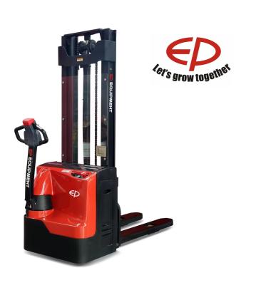 China Long Tiller 1.2t ES12-12WA Electric Fork Stacker for sale