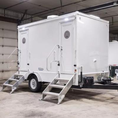 China Customizable Toilet Trailer Manufacture Extruded Insulation Board/Fiberglass Mobile Shower Toilet Trailer for sale