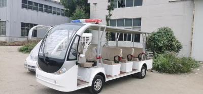 Chine Nouveau véhicule électrique à cadre en acier 4+1 à quatre rangées de sièges avec porte-bagages à vendre