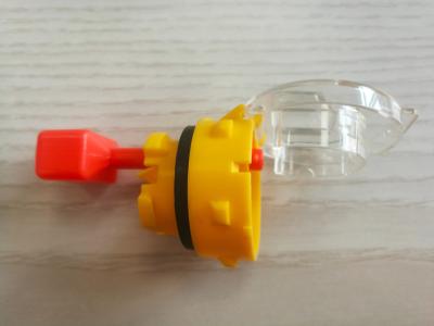 China Bayonet 1/4 Plastic Forklift Battery Vent Plug For 67mm Float Length for sale