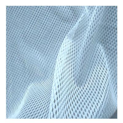 China New stretch design soft and comfortable 40-50gsm 100%polyester mesh fabric for underwear sports wear lining plain customized. for sale