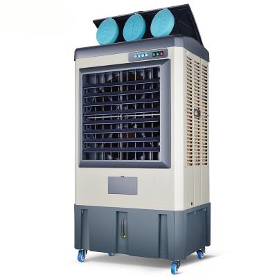 China Factoty Automatic Horizontal Mechanical Vertical Oscillation Manufacturing High Power Air Cooler 40L Water Tank Evaporative Air Cooler for sale