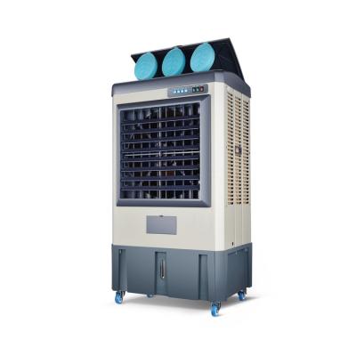 China Factory Automatic Industrial Evaporative Air Fan Cooler Vertical Horizontal And Mechanical Swing 660W Strong Power Manufacture for sale