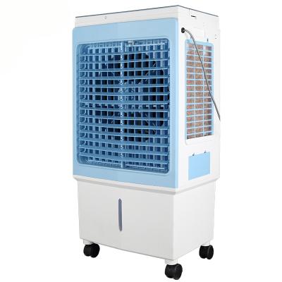 China Manual 150W Commercial Industrial Portable Water Evaporative Air Cooler with 40L Water Tank for sale